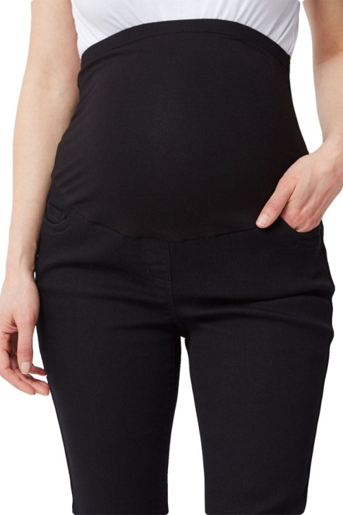 george-czarne-ciazowe-spodnie-jeansy-modelka-zblizenie.jpg