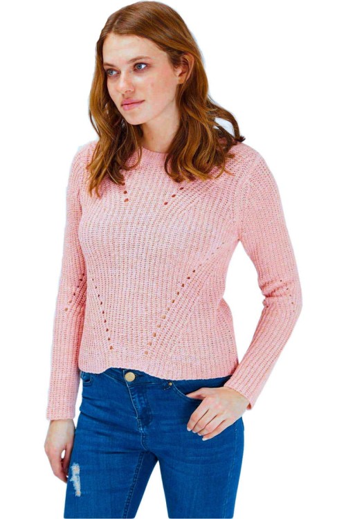select-lososiowy-asymetryczny-sweter-splot-modelka-przod.jpg