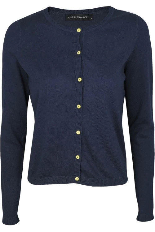 just-elegance-granatowy-sweter-kardigan-zolte-guziki-glowne.webp