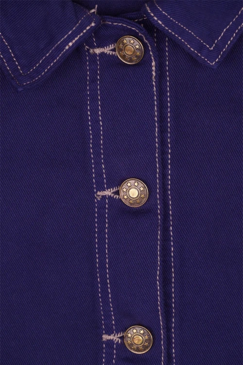 tu-clothing-granatowa-jeansowa-kurtka-katana-zblizenie.webp