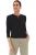 m&amp;s-czarny-sweter-kardigan-czarne-guziki-modelka-przod.webp
