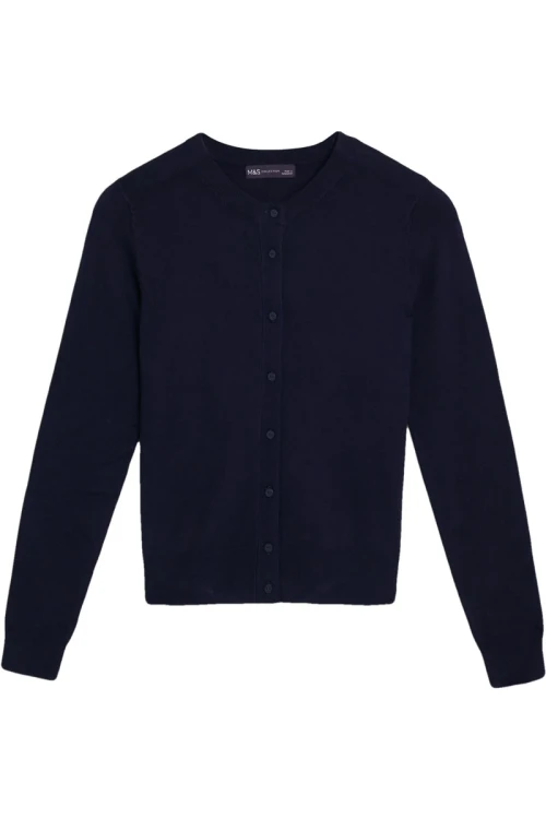 m&amp;s-granatowy-sweter-kardigan-granatowe-guziki-glowne.webp
