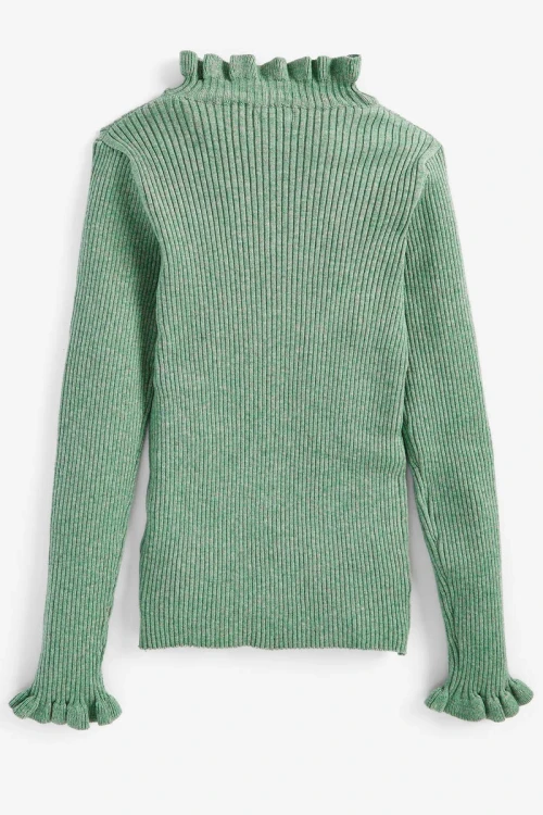 next-seledynowy-sweter-golf-z-falbanka-prazkowany-tyl.webp