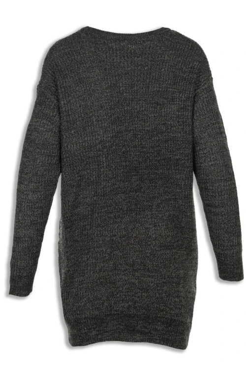 yours-grafitowy-dlugi-sweter-melanz-tyl.webp