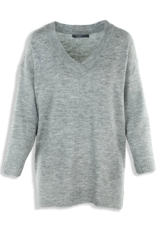 Nutmeg-szary-damski-sweter-v-neck-glowne.webp