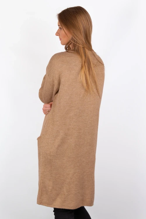 H&amp;M-Piaskowa-dluga-narzuta-kieszenie-modelka-tyl2.webp