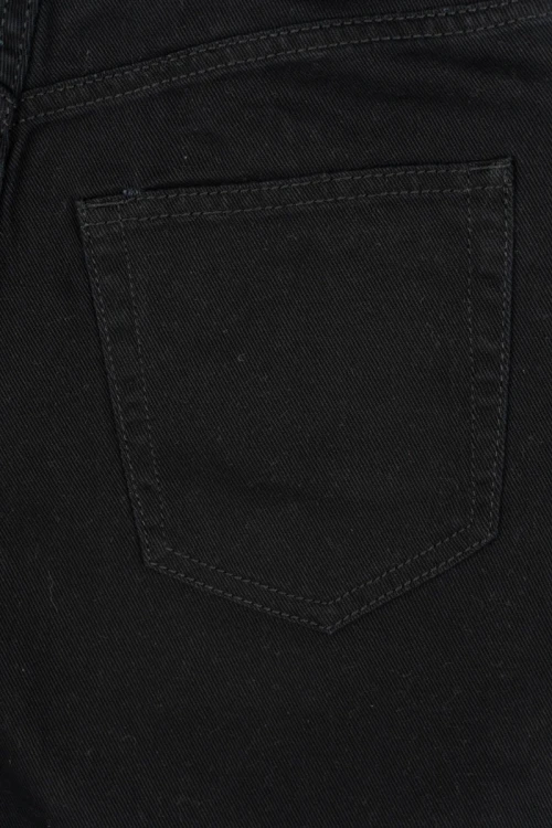 H&amp;M-czarne-bawelniane-spodenki-wysoki-stan-zblizenie3.webp
