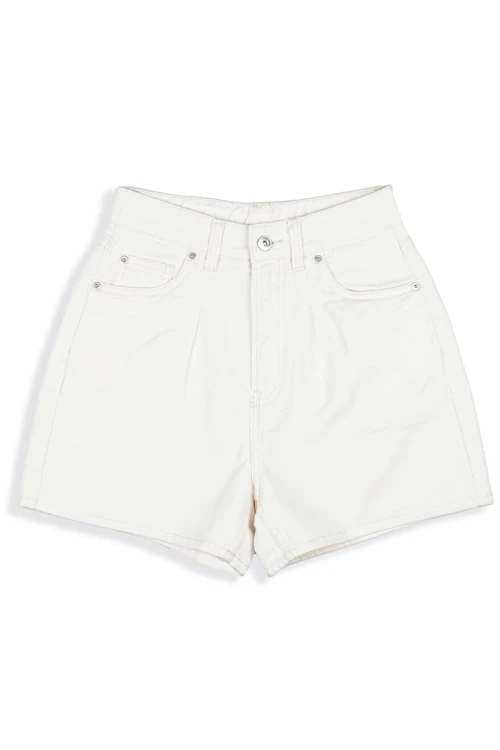 H&amp;M-ecru-bawelniane-spodenki-wysoki-stan-glowne.webp