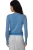 M&amp;S-szaroniebieski-sweter-kardigan-brazowy-guzik-modelka-tyl.webp
