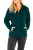 Result-kobieca-szmaragdowa-bluza-na-zamek-modelka-przod.webp