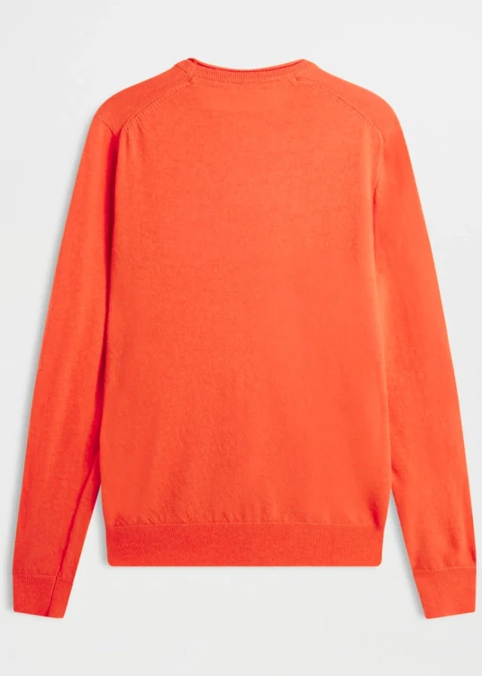 Conbipel-pomaranczowy-meski-lekki-sweter-lambswool-welna-jagnieca-tyl.webp.webp