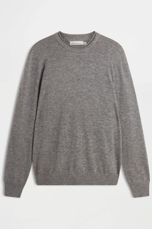 Conbipel-szary-meski-lekki-sweter-lambswool-welna-jagnieca-glowne.webp