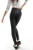 M&amp;CO-Kylie-dziewczece-czarne-woskowane-spodnie-jeansy-modelka-tyl.webp