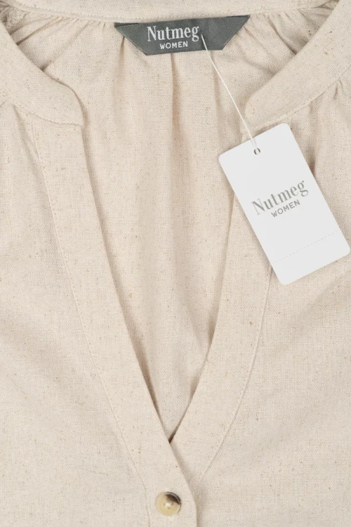 Nutmeg-bezowa-koszula-haft-wiskoza-len-bawelna-lyocel-zblizenie.webp