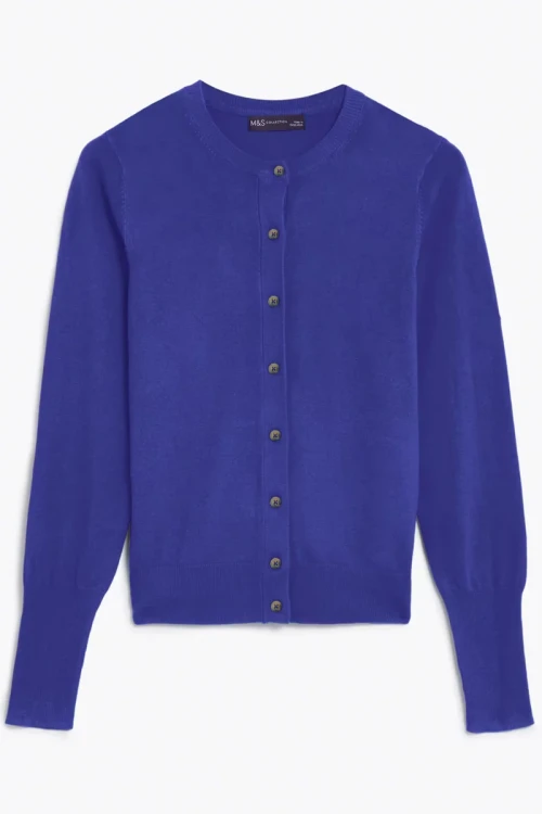 M&S-chabrowy-sweter-kardigan-brazowy-guzik-glowne.webp