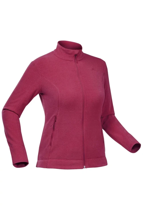 Decathlon-quechua-bordowa-damska-bluza-polarowa-na-zamek-glowne.webp