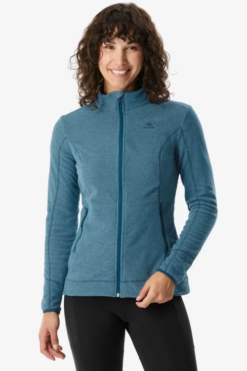 Decathlon-quechua-patynowa-damska-bluza-polarowa-na-zamek-modelka-przod.webp