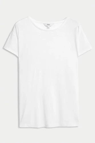 M&S-biala-lniana-bluzka-t-shirt-modal-glowne.webp