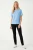 M&S-blekitna-lniana-bluzka-t-shirt-modal-modelka-przod.webp