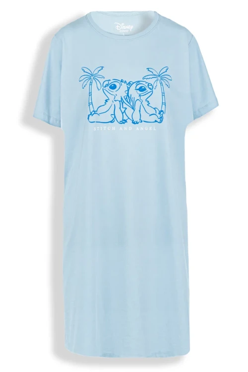 Disney-blekitna-pizama-koszula-nocna-Stich-Angel-glowne.webp