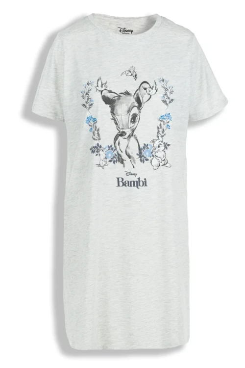 Disney-szara-pizama-koszula-nocna-Bambi-glowne.webp