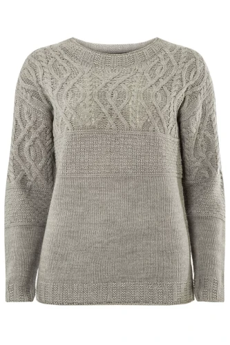 Dorothy-Perkins-szary-sweter-sploty-warkocze-glowne.webp