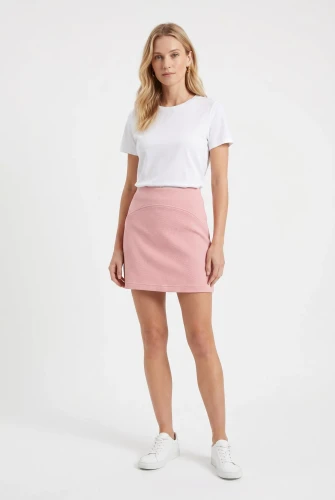 Topshop-trapezowa-rozowa-spodniczka-mini-modelka.webp
