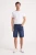 Springfield-meskie-ciemne-jeansowe-spodenki-jeans-model-przod.webp