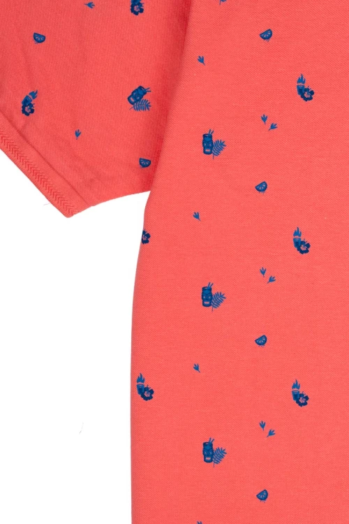 Dunnes-koralowa-meska-bluzka-polo-t-shirt-zblizenie2.webp