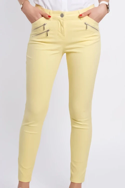 George-cytrynowe-spodnie-jeansy-zamki-modelka-glowne.webp
