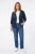 M&Co-granatowy-sweter-kardigan-modelka-przod.webp