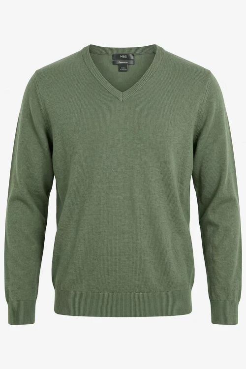 M&S-Cashmilon-meski-zielony-sweter-glowne.webp